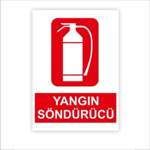 Yangın Söndürücü Levhası